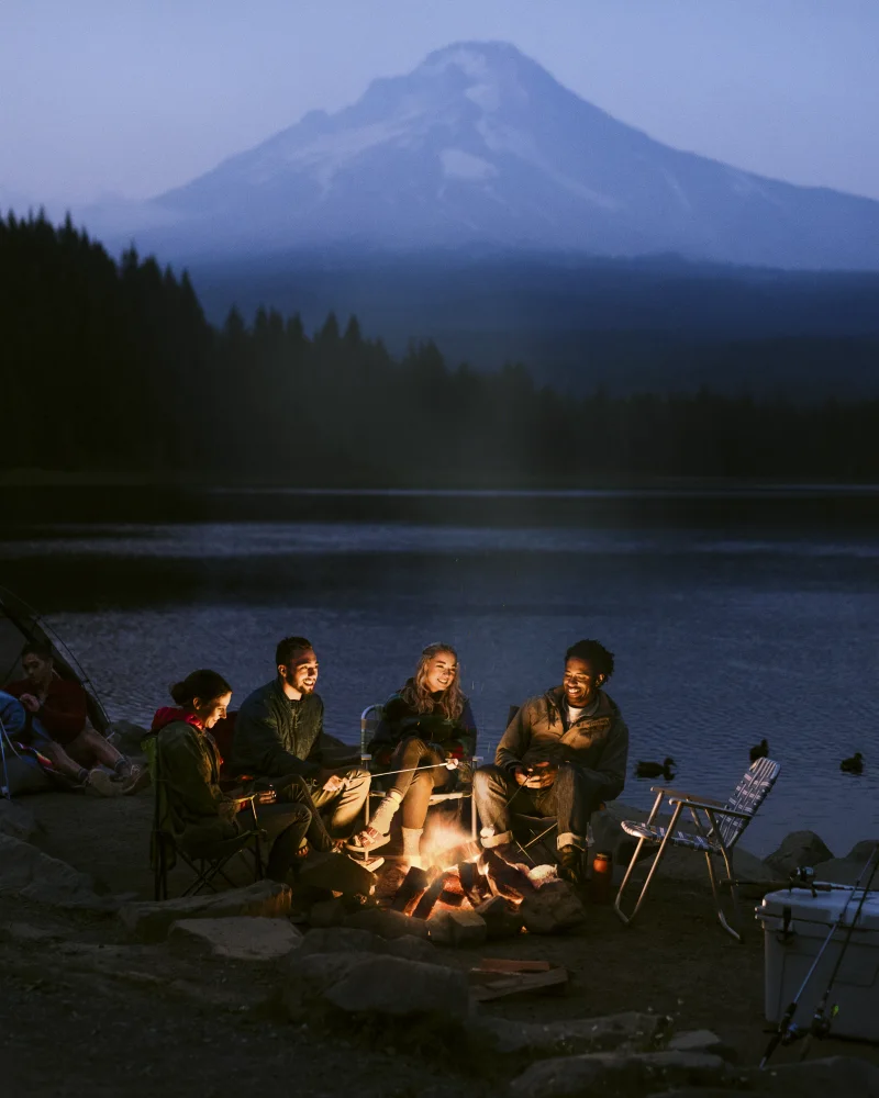 Private lake side Camp Space